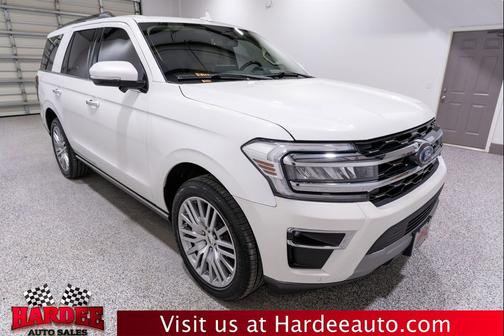 Star White Metallic Tri-Coat 2023 Ford Expedition Limited
