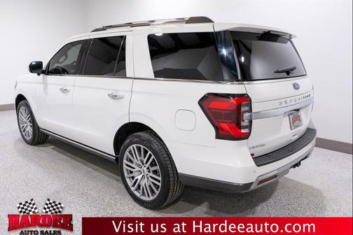 Star White Metallic Tri-Coat 2023 Ford Expedition Limited