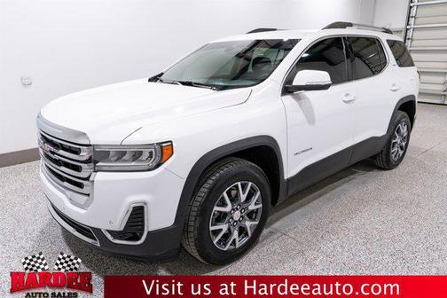 Summit White 2023 GMC Acadia AWD SLT