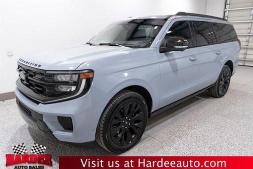 Glacier Gray Metallic TriCoat 2025 Ford Expedition Max Platinum
