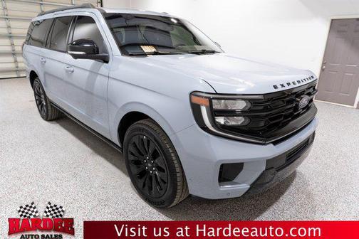 Glacier Gray Metallic TriCoat 2025 Ford Expedition Max Platinum