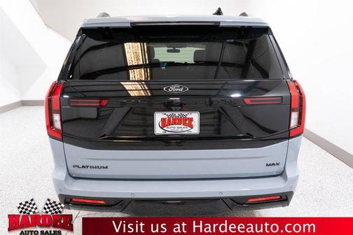 Glacier Gray Metallic TriCoat 2025 Ford Expedition Max Platinum