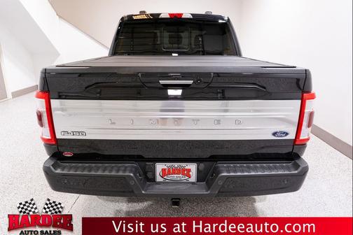 Agate Black Metallic 2021 Ford F-150 Limited