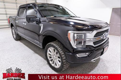 Agate Black Metallic 2021 Ford F-150 Limited