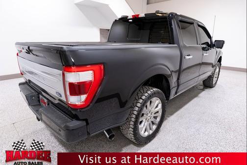 Agate Black Metallic 2021 Ford F-150 Limited