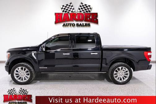 Agate Black Metallic 2021 Ford F-150 Limited