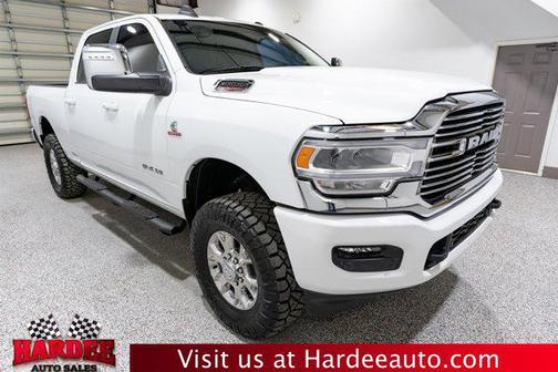 Bright White Clearcoat 2024 RAM 2500 Laramie Crew Cab 4x4 6'4' Box