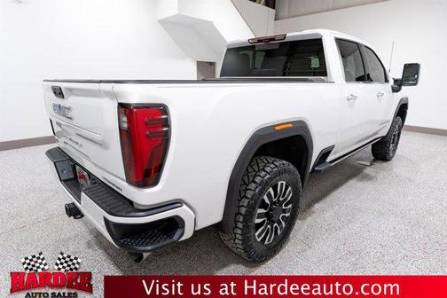 White Frost Tricoat 2025 GMC Sierra 2500 Denali Ultimate