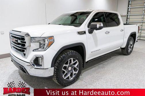 Summit White 2019 GMC Sierra 1500 SLT
