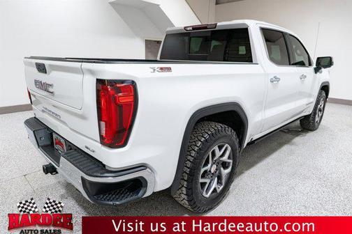 Summit White 2019 GMC Sierra 1500 SLT