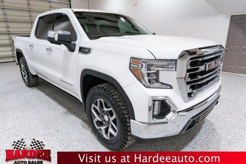 Summit White 2019 GMC Sierra 1500 SLT