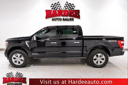 Agate Black Metallic 2022 Ford F-150 Platinum