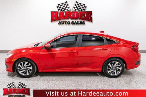 Rallye Red 2018 Honda Civic EX