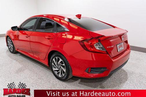 Rallye Red 2018 Honda Civic EX