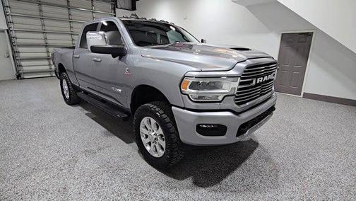 Billet Silver Metallic Clearcoat 2024 RAM 2500 Laramie Crew Cab 4x4 6'4' Box