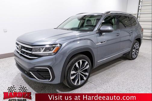 Platinum Gray Metallic 2021 Volkswagen Atlas 3.6L SEL Premium
