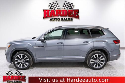 Platinum Gray Metallic 2021 Volkswagen Atlas 3.6L SEL Premium