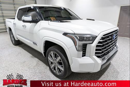 Wind Chill Pearl 2023 Toyota Tundra Capstone Hybrid
