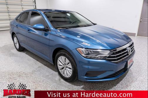 Blue Silk Metallic 2019 Volkswagen Jetta 1.4T S