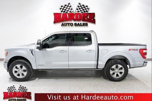 Iconic Silver Metallic 2023 Ford F-150 Platinum
