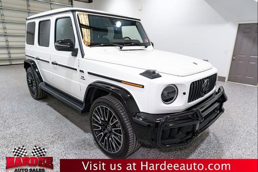 Polar White 2025 Mercedes-Benz AMG G 63 AMG G 63
