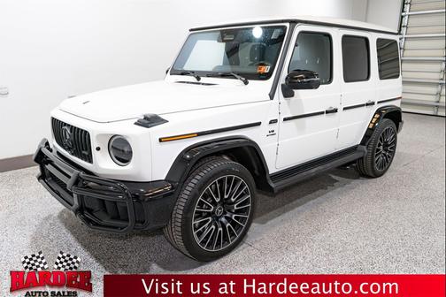 Polar White 2025 Mercedes-Benz AMG G 63 AMG G 63