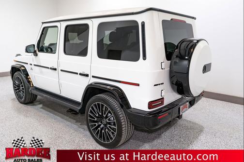 Polar White 2025 Mercedes-Benz AMG G 63 AMG G 63