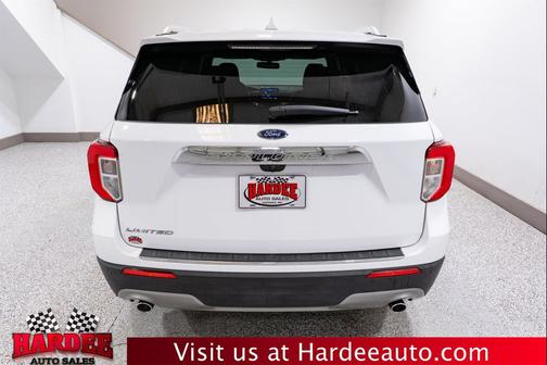 Oxford White 2021 Ford Explorer Limited