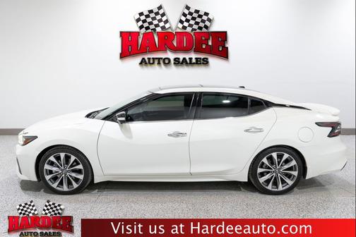 Pearl White Tricoat 2021 Nissan Maxima 3.5 Platinum