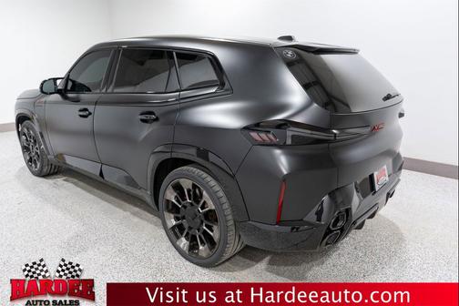 Individual Frozen Black Metallic 2024 BMW XM Label Red