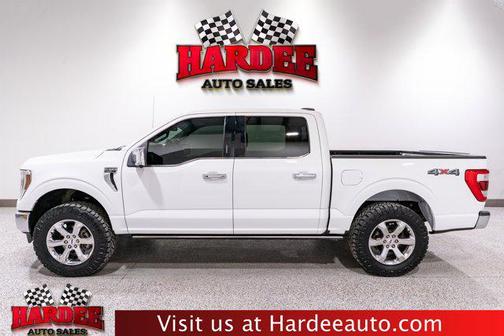 Oxford White 2021 Ford F-150 Lariat