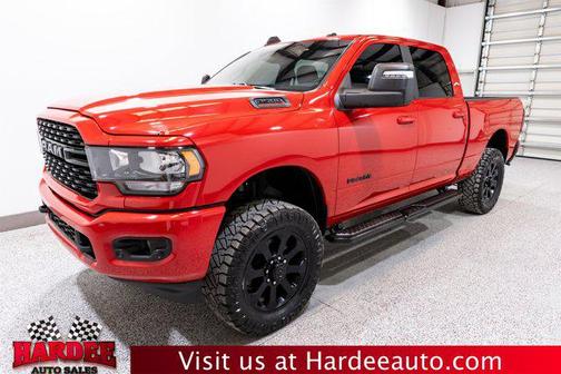 Flame Red Clearcoat 2024 RAM 2500 Big Horn Crew Cab 4x4 6'4' Box