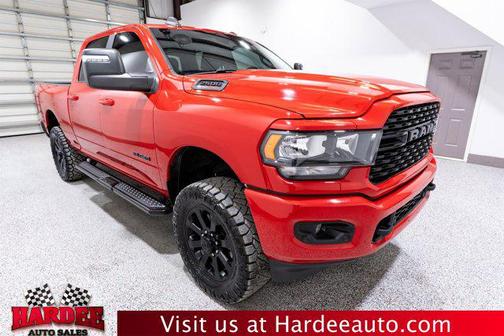 Flame Red Clearcoat 2024 RAM 2500 Big Horn Crew Cab 4x4 6'4' Box