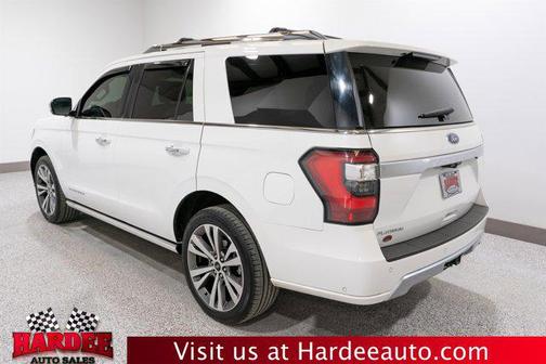 Star White Metallic Tri-Coat 2020 Ford Expedition Platinum