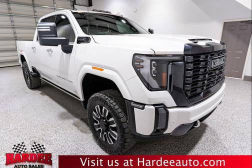 White Frost Tricoat 2024 GMC Sierra 3500 Denali