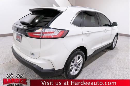 Star White Metallic Tri-Coat 2020 Ford Edge SEL