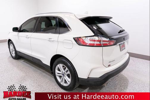 Star White Metallic Tri-Coat 2020 Ford Edge SEL