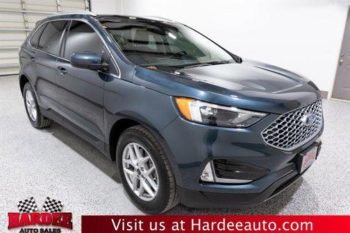 Stone Blue Metallic 2023 Ford Edge SEL