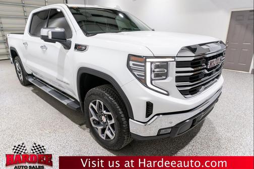 Summit White 2026 GMC Sierra 1500 SLT
