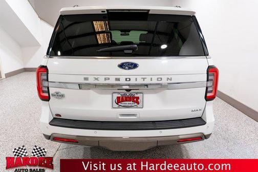 Star White Metallic Tri-Coat 2023 Ford Expedition Max King Ranch