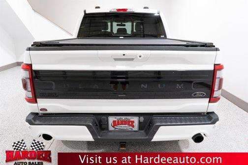 Star White Metallic Tri-Coat 2023 Ford F-150 Platinum