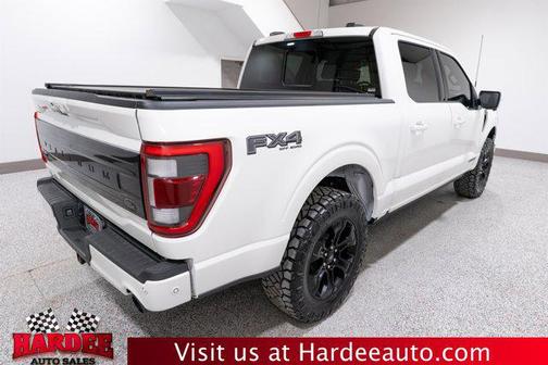 Star White Metallic Tri-Coat 2023 Ford F-150 Platinum