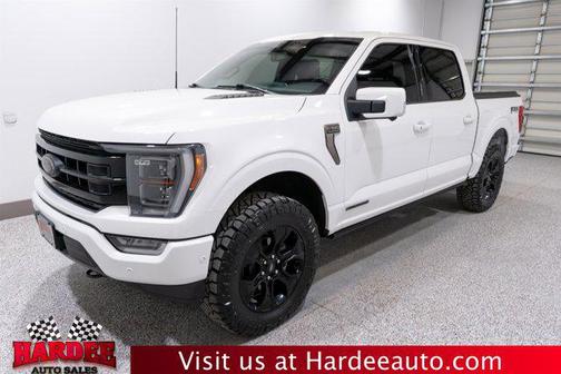 Star White Metallic Tri-Coat 2023 Ford F-150 Platinum