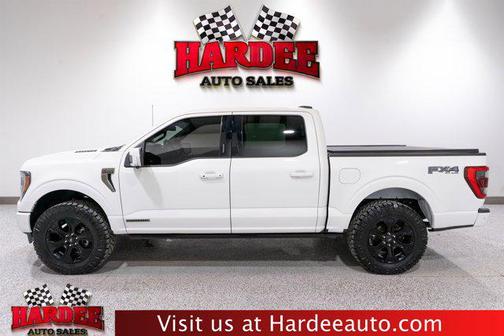 Star White Metallic Tri-Coat 2023 Ford F-150 Platinum