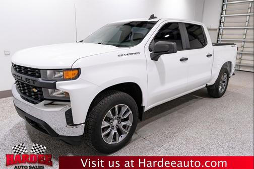 Summit White 2021 Chevrolet Silverado 1500 WT