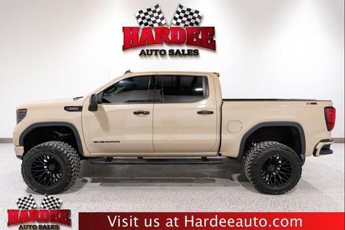 Desert Sand Metallic 2023 GMC Sierra 1500 Elevation