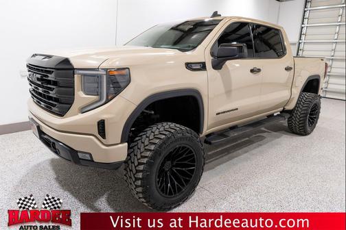 Desert Sand Metallic 2023 GMC Sierra 1500 Elevation