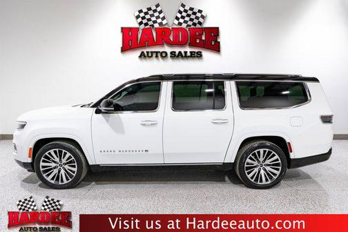 Bright White Clearcoat 2024 Jeep Grand Wagoneer L Series III 4x4