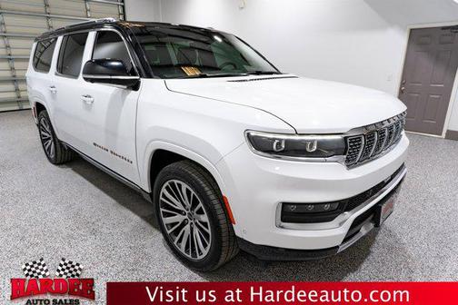 Bright White Clearcoat 2024 Jeep Grand Wagoneer L Series III 4x4