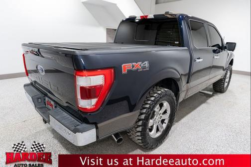 Antimatter Blue Metallic 2021 Ford F-150 Lariat
